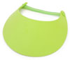 Foam Visors with Coil Band - Neon Green - foam visors