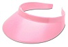 Plastic Sun Visors - Pink - Plastic Visors - Craft Sun Visors