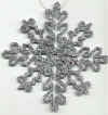 Silver Snowflake Christmas Decorations