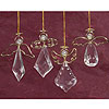 Clear Angel Ornaments - Christmas Decorations - Christmas Ornaments
