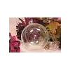 Acrylic Fillable Globe Ornament - Clear - Fillable Globe Ornament -