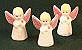 Flocked Mini Angels - - Flocked Angels - Mini Angels - Christmas Decorations - Christmas Home Decor