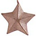 Paper Mache Christmas Star - Paper Mache Star Ornament - Paper Mache Christmas Star Ornament