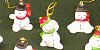 Snowman Christmas Tree Ornaments