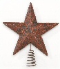 Rustic Star Tree Topper -  - Tree Toppers - Christmas Tree Top - 