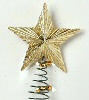 Star Tree Topper - GOLD GLITTER - Tree Toppers - Christmas Tree Top - 