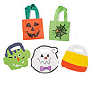 Halloween Canvas Bags - Mini Canvas Tote Bags - Small Canvas Bags - Small Canvas Tote Bags - Canvas Halloween Tote Bags - Halloween Canvas Tote - Kids Halloween Tote Bags