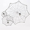 Spider Web with Spider - Black - -