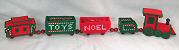Plastic Canvas Christmas Train Christmas Decorations