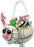 Beaded Safety Pin Bunny Basket Kit