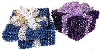 Handmade Beaded Gift Box - - - Christmas Decorations