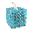 Beaded Tissue Box Cover PATTERN ONLY - Beading Pattern - Craft Project - Beaded Tissue Box Instructions