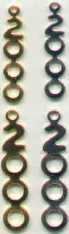 Year 2000 Jewelry Charm in Gold or Silver