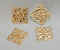Square Aluminum Filigree Findings