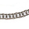 Double Twisted Oval Chain - GUNMETAL - Bracelets