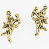 Vintage Cupid Charms - ANTIQUE GOLD TONE - Jewelry Making Supplies - pendant - 