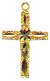 Aluminum Diamond Cut Cross Charms - SILVER - Aluminum Cross Charms - Cross Pendants
