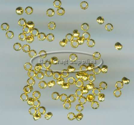 Gold Crimping Beads