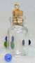 Miniature Glass Bottle Pendant - Glass Vial Pendant - Jewelry Charms