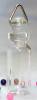 Miniature Glass Bottle Pendant - Glass Vial Pendant - Jewelry Charms