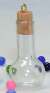 Miniature Glass Bottle Pendant - Glass Vial Pendant - Jewelry Charms
