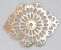 Hexagon Gold or Silver Filigree Findings