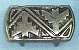 Thunderbird pattern Rectangle Nail Heads