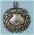 Shield Jewelry Charm - Pewter - Pewter Colored Jewelry Charm - Shield