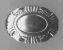Oval Studs - SILVER - Silver Oval Studs -