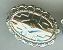 Oval Studs - SILVER - Silver Oval Studs -