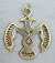 Thunderbird Western Bracelet Charm - STERLING SILVER -  - Western Bracelet Charms