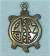 Pewter Colored Jewelry Charm - Turtle