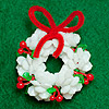 Holiday Keepsakes Christmas Ornaments Kit - Wreath - Christmas Ornaments Kit - Ornament Kits - 