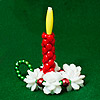 Holiday Keepsakes Christmas Ornaments Kit - Candle - Christmas Ornament - Craft Kit - 