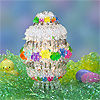Beaded Egg Shaped Kit - Assorted - Beading Kit - Craft Kit - Beaded Egg - Easter Egg Decorations - 
