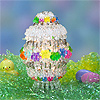 Beaded Egg Shaped Kit - Assorted - Beading Kit - Craft Kit - Beaded Egg -