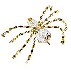 Christmas Spider Ornament Kit - Crystal/gold - Christmas Spider Ornament Kit - Christmas Spider to Make