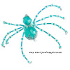 Christmas Spider Ornament Kit - Turquoise - Christmas Spider Ornament Kit - Christmas Spider to Make