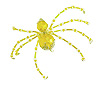 Christmas Spider Ornament Kit - Yellow - Christmas Spider Ornament Kit - Christmas Spider to Make - 