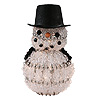 Beaded Snowman PATTERN ONLY - Craft Kit - Christmas Craft Kit
