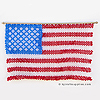 Beaded USA Flag Kit - Beading Kits