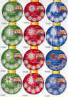 Holiday Treasures Christmas Ornaments Kit - Galaxy Ornaments - -