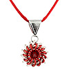 Chainmaille Jewelry - Whirlybird Necklace Kit - RED - Jewelry Kit - Jump Ring Jewelry