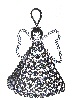 Angel Ornament Kit - Crystal AB -  - Angel Crafts - Angel Pin Kits