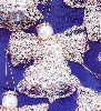 Gold Lace Angel Ornaments. -  -  - Angel Crafts - Angel Pin Kits