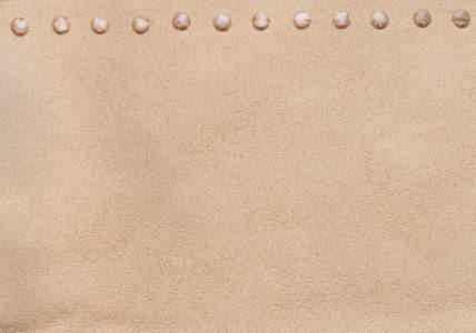 Apache Fringed Bag Leather Sample