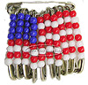 Patriotic Flag Pin Kit - Flag Pin