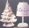 Example of uses for Lamp Pot Ornaments - Pegged Beads - Pegged Ornaments - Ornament Pegs