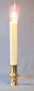 Solicd Brass Electric Candle Lamp