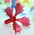 Leaf Shape Pegged Ornaments